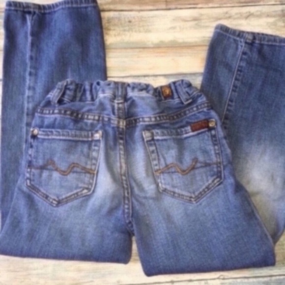 7 For All Mankind Girls Straight Leg Denim - Picture 2 of 3